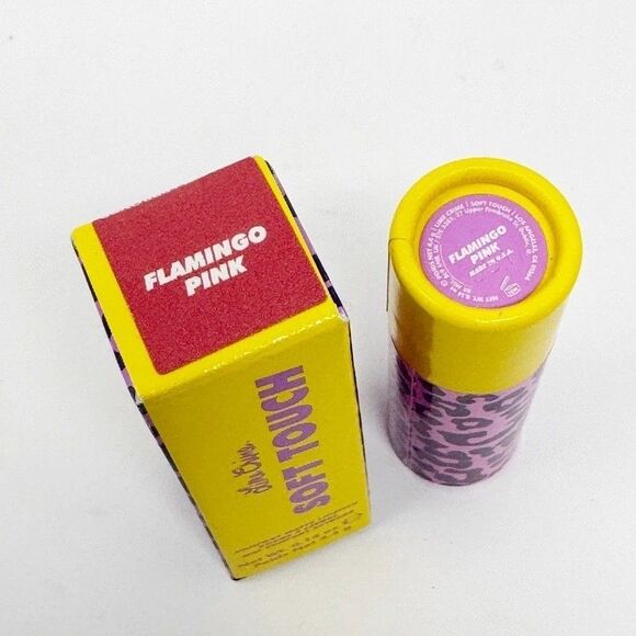 Lime Crime  FLAMINGO PINK Soft Touch Comfort Matte Lipstick Discontinued NEW - Picture 2 of 4